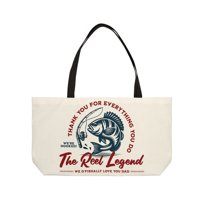 The Reel Legend Weekender Tote Bag