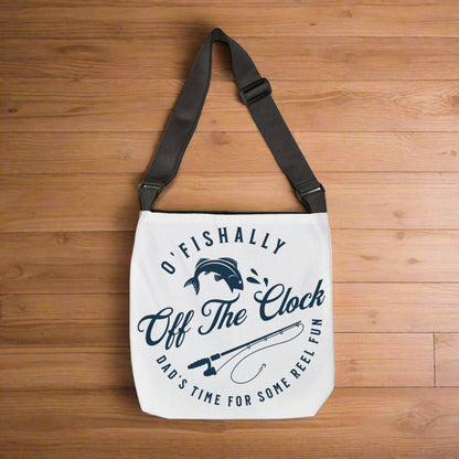 O'Fishally Off The Clock Adjustable Tote Bag