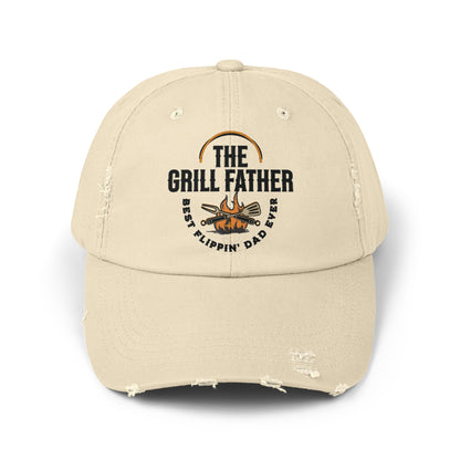 THE GRILL FATHER Distressed Cap