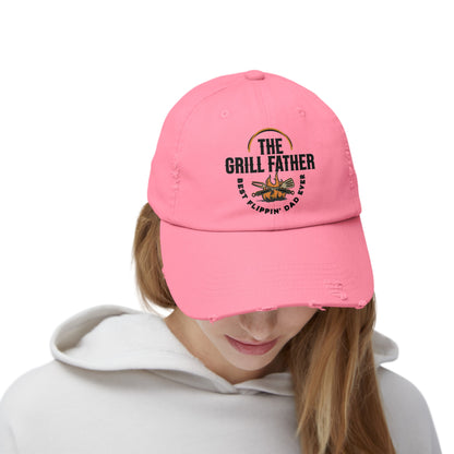 THE GRILL FATHER Distressed Cap