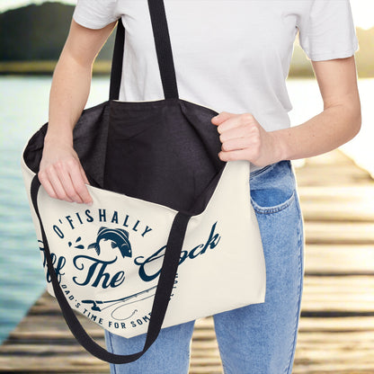 O'Fishally Off Clock Weekender Tote Bag