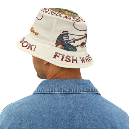 [Personalized Name] Let Him Hook! - Bucket Hat