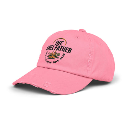 THE GRILL FATHER Distressed Cap