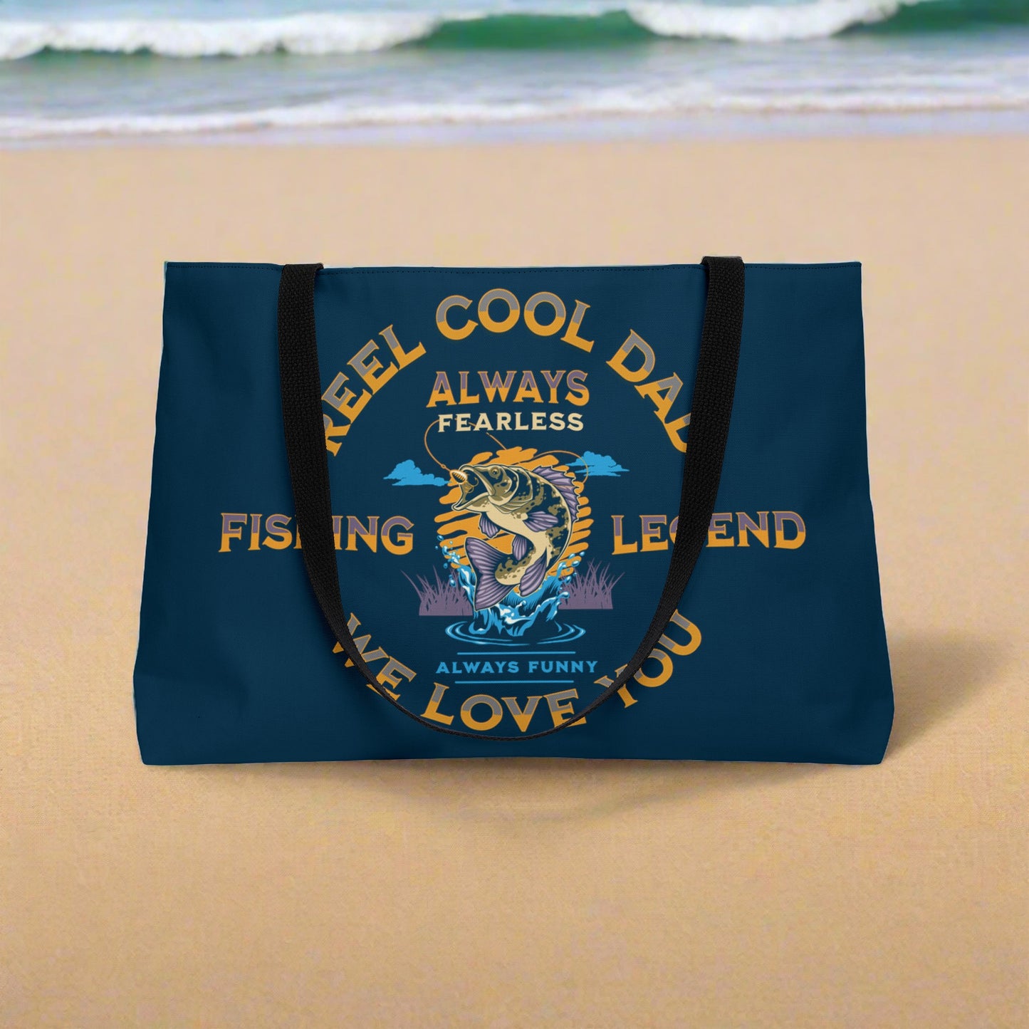 Reel Cool Dad - Fishing Legend Weekender Tote