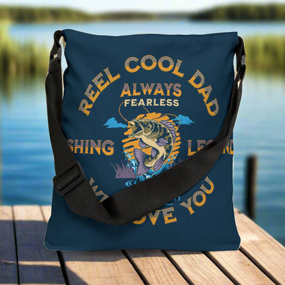 Reel Cool Dad Adjustable Tote Bag