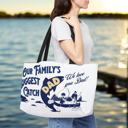 Our Family's Biggest Catch Weekender Tote Bag