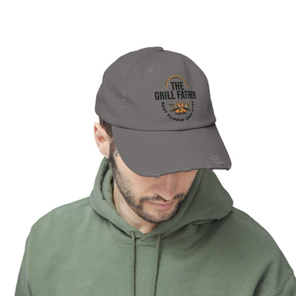 THE GRILL FATHER Distressed Cap