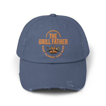 THE GRILL FATHER Distressed Cap