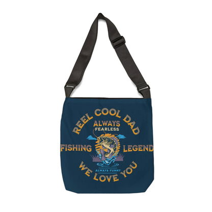 Reel Cool Dad Adjustable Tote Bag