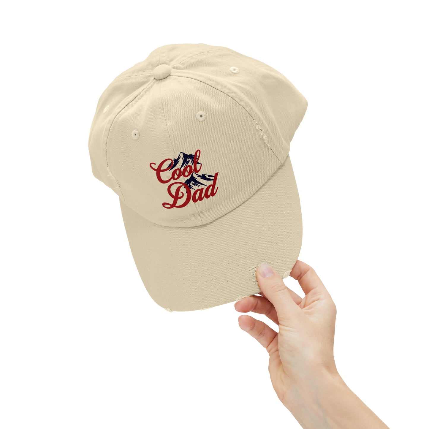 COOL DAD Distressed Cap