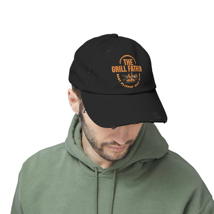 THE GRILL FATHER Distressed Cap