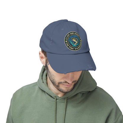 LET HIM HOOK! The Fish Whisperer - Distressed Fishing Cap