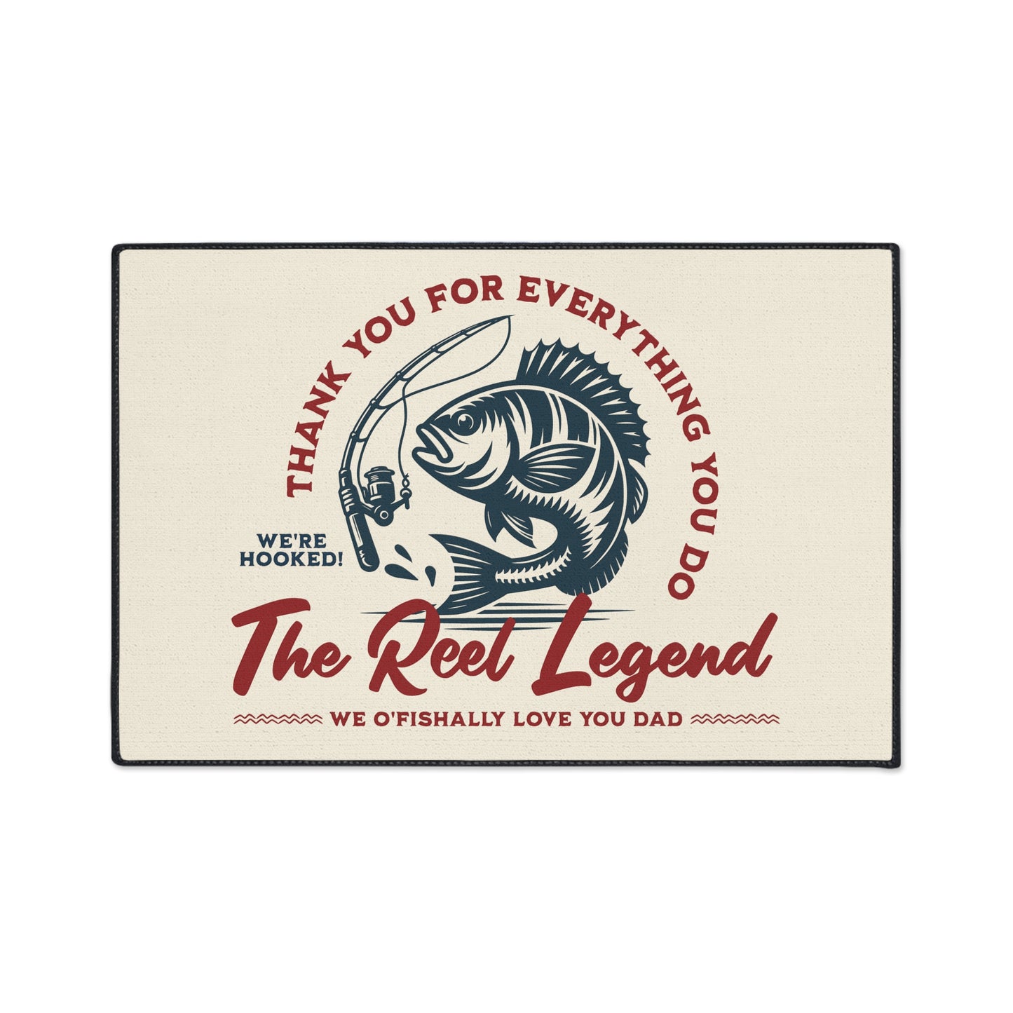 The Reel Legend - Heavy Duty Floor Mat