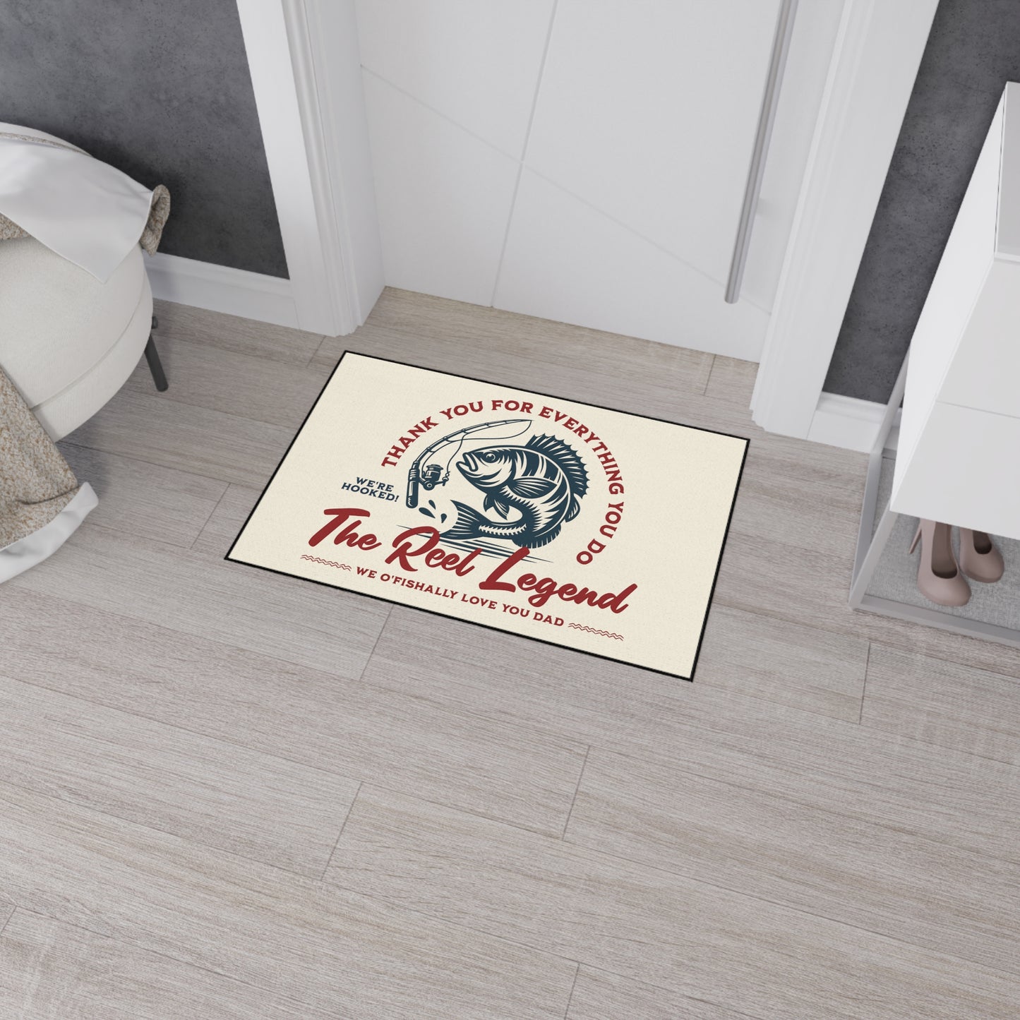 The Reel Legend - Heavy Duty Floor Mat