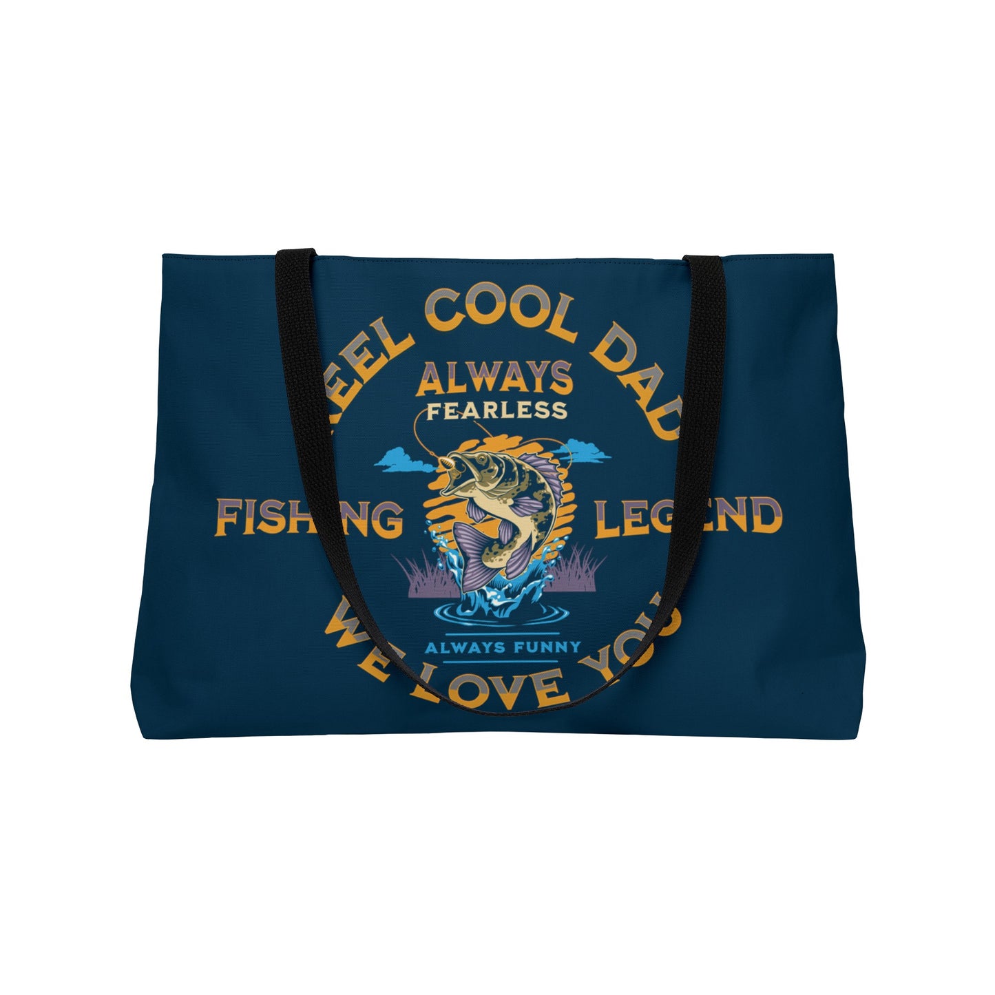 Reel Cool Dad - Fishing Legend Weekender Tote