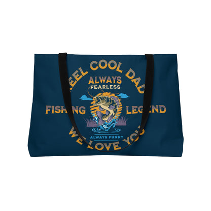 Reel Cool Dad - Fishing Legend Weekender Tote