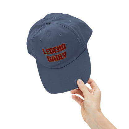 LEGEND DADLY Distressed Cap