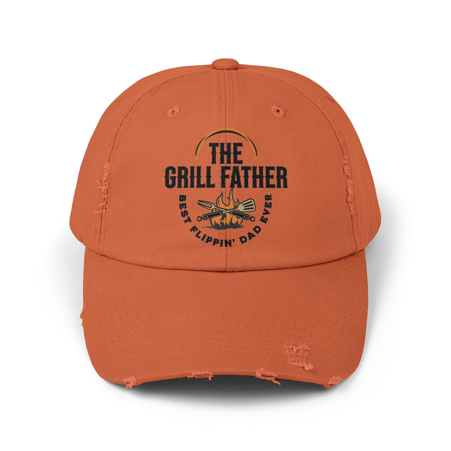 THE GRILL FATHER Distressed Cap