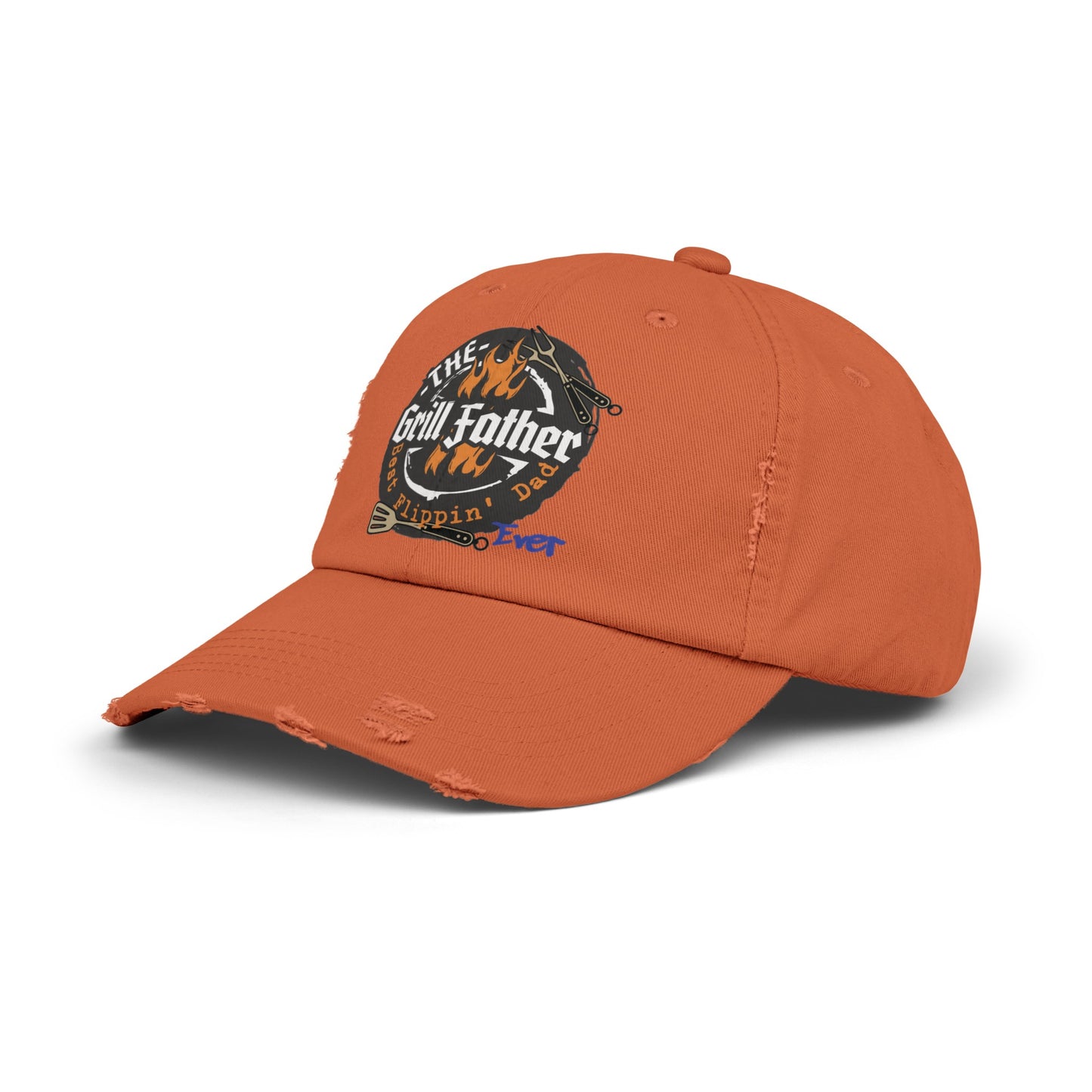 THE GRILL FATHER BBQ - Distressed Cap