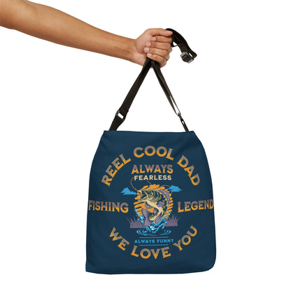 Reel Cool Dad Adjustable Tote Bag