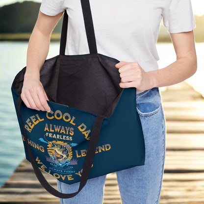 Reel Cool Dad - Fishing Legend Weekender Tote