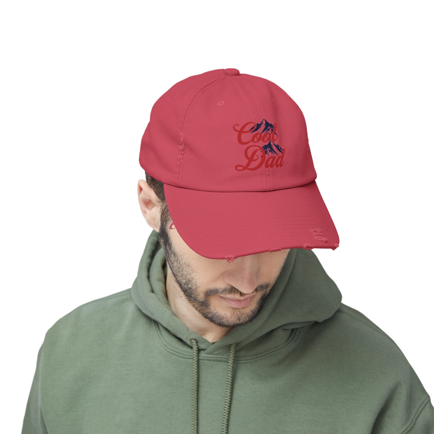 COOL DAD Distressed Cap