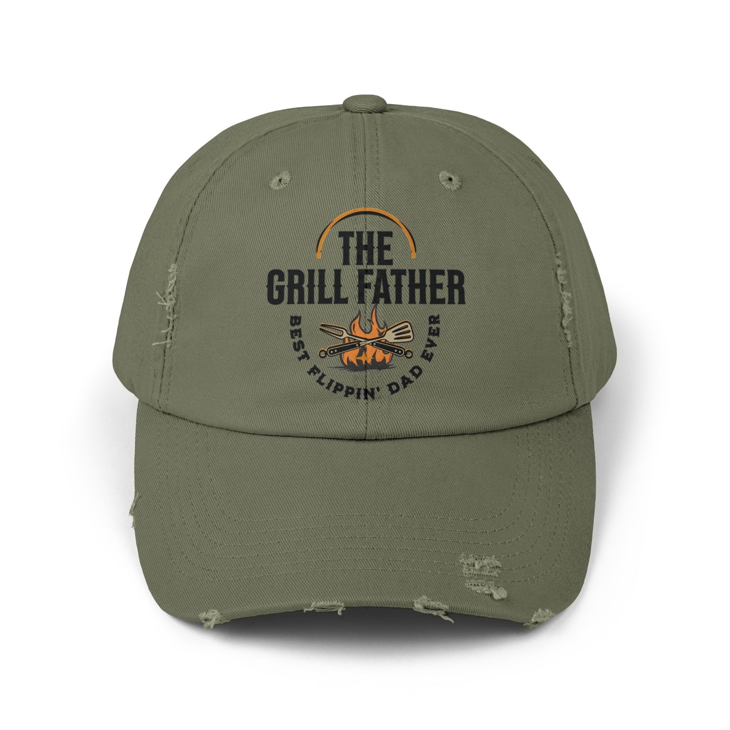 THE GRILL FATHER Distressed Cap