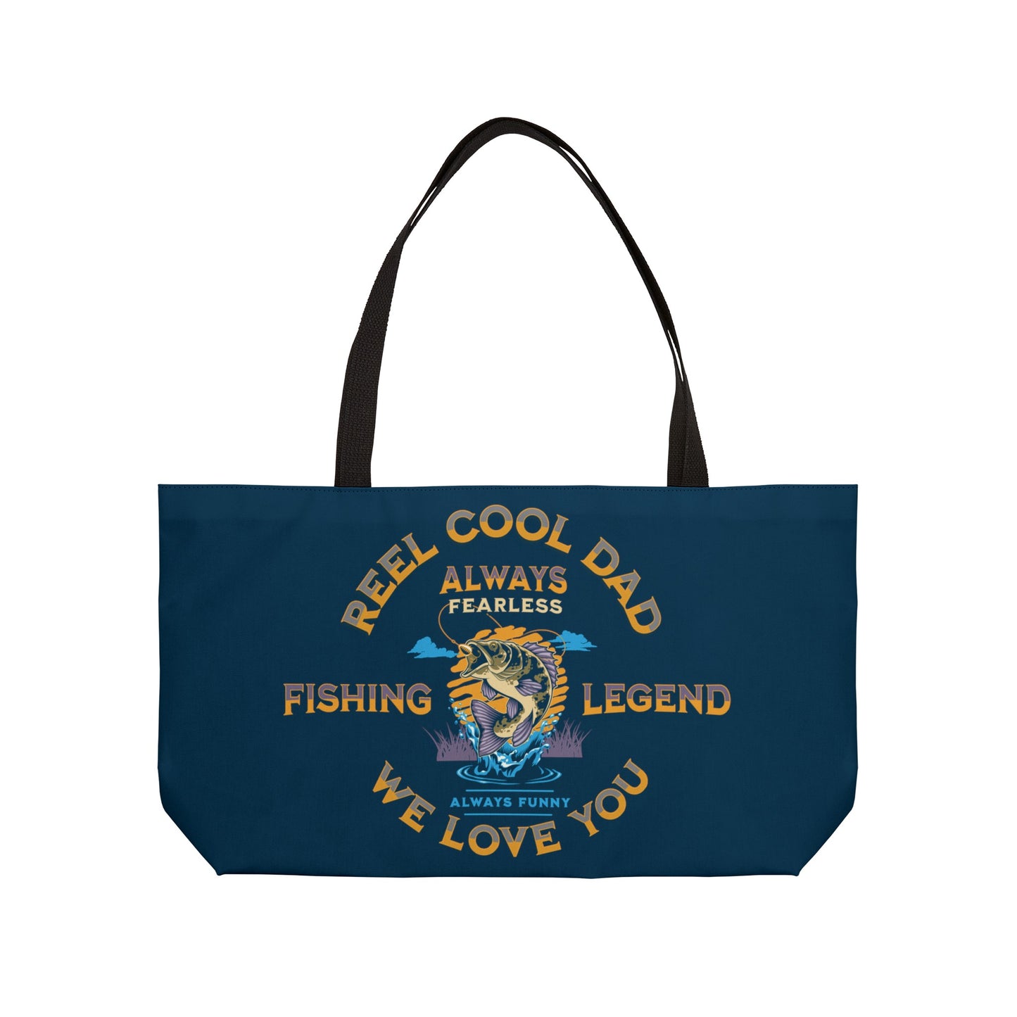 Reel Cool Dad - Fishing Legend Weekender Tote