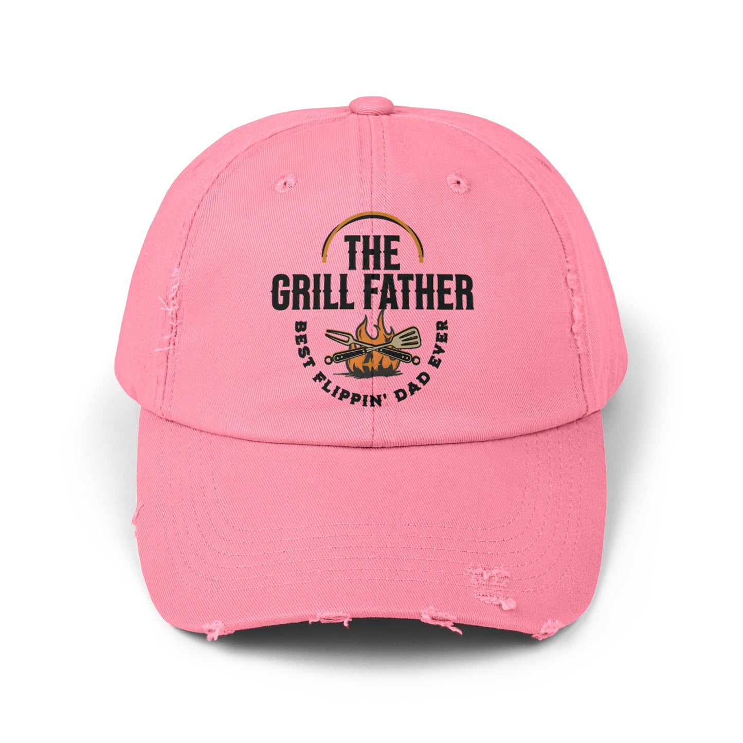 THE GRILL FATHER Distressed Cap