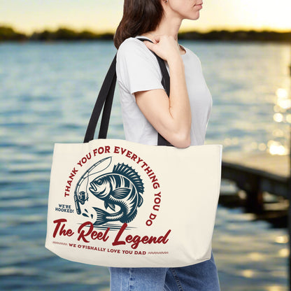 The Reel Legend Weekender Tote Bag