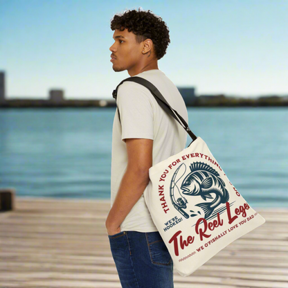 The Reel Legend Adjustable Tote Bag