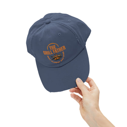 THE GRILL FATHER Distressed Cap