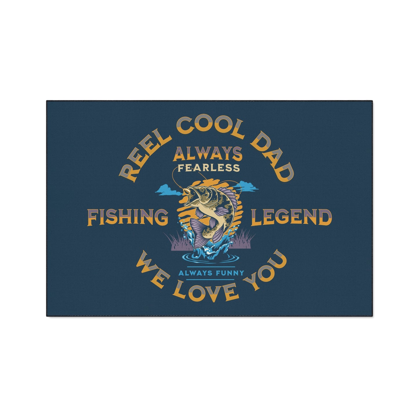 REEL COOL DAD - Heavy Duty Floor Mat