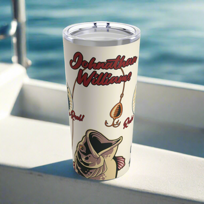 Ruler of The Reel - Tumbler 20oz [Personalized Name]