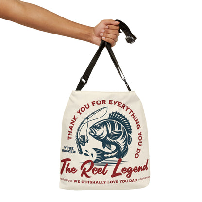 The Reel Legend Adjustable Tote Bag