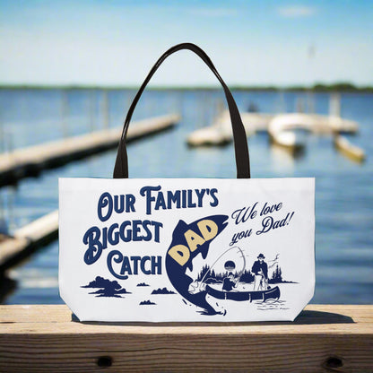 Our Family's Biggest Catch Weekender Tote Bag