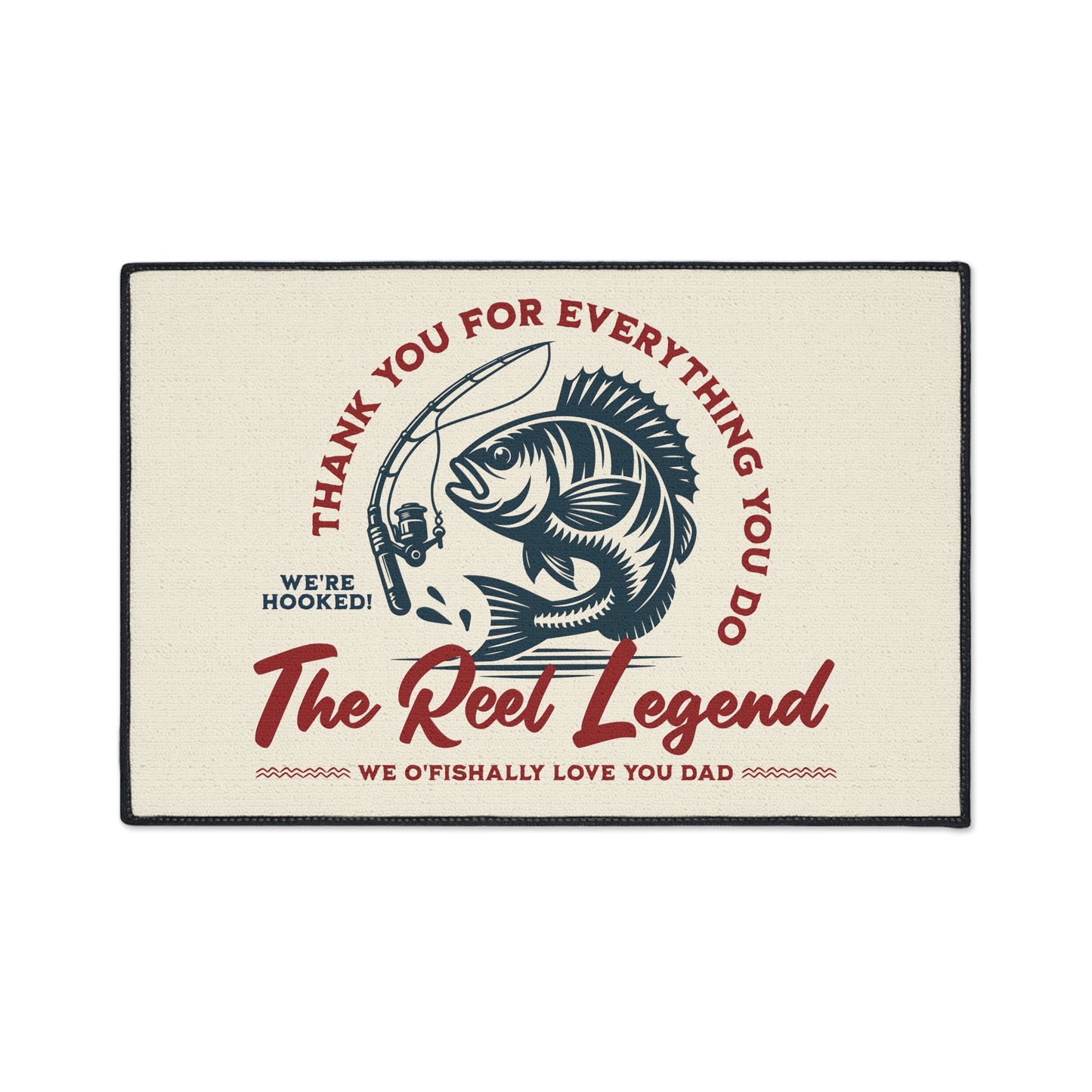 The Reel Legend - Heavy Duty Floor Mat