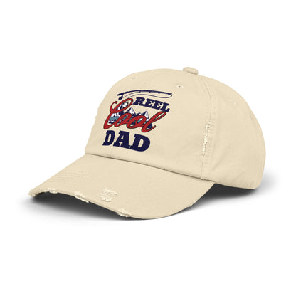 REEL COOL DAD Distressed Cap