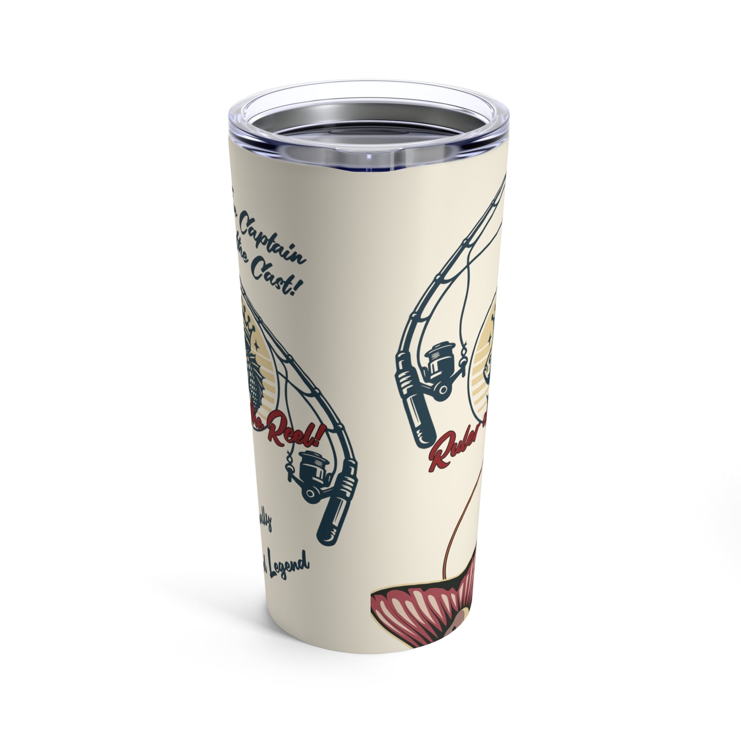 Ruler of The Reel - Tumbler 20oz [Personalized Name]