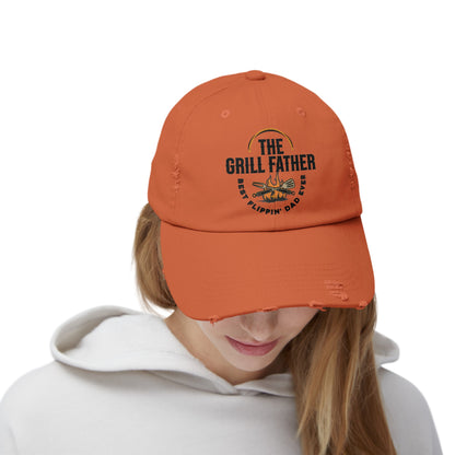 THE GRILL FATHER Distressed Cap