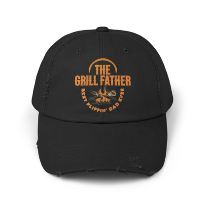 THE GRILL FATHER Distressed Cap