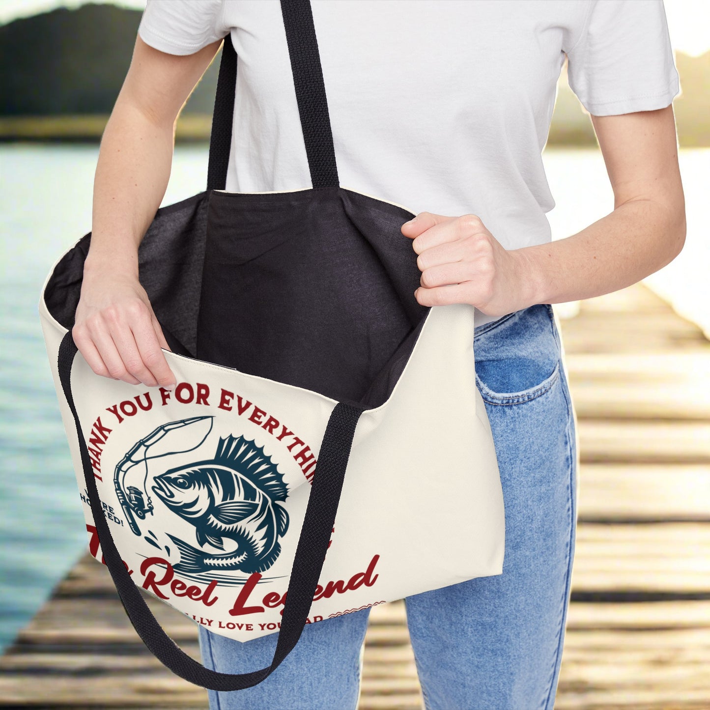 The Reel Legend Weekender Tote Bag