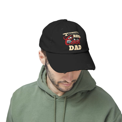 REEL COOL DAD Distressed Cap