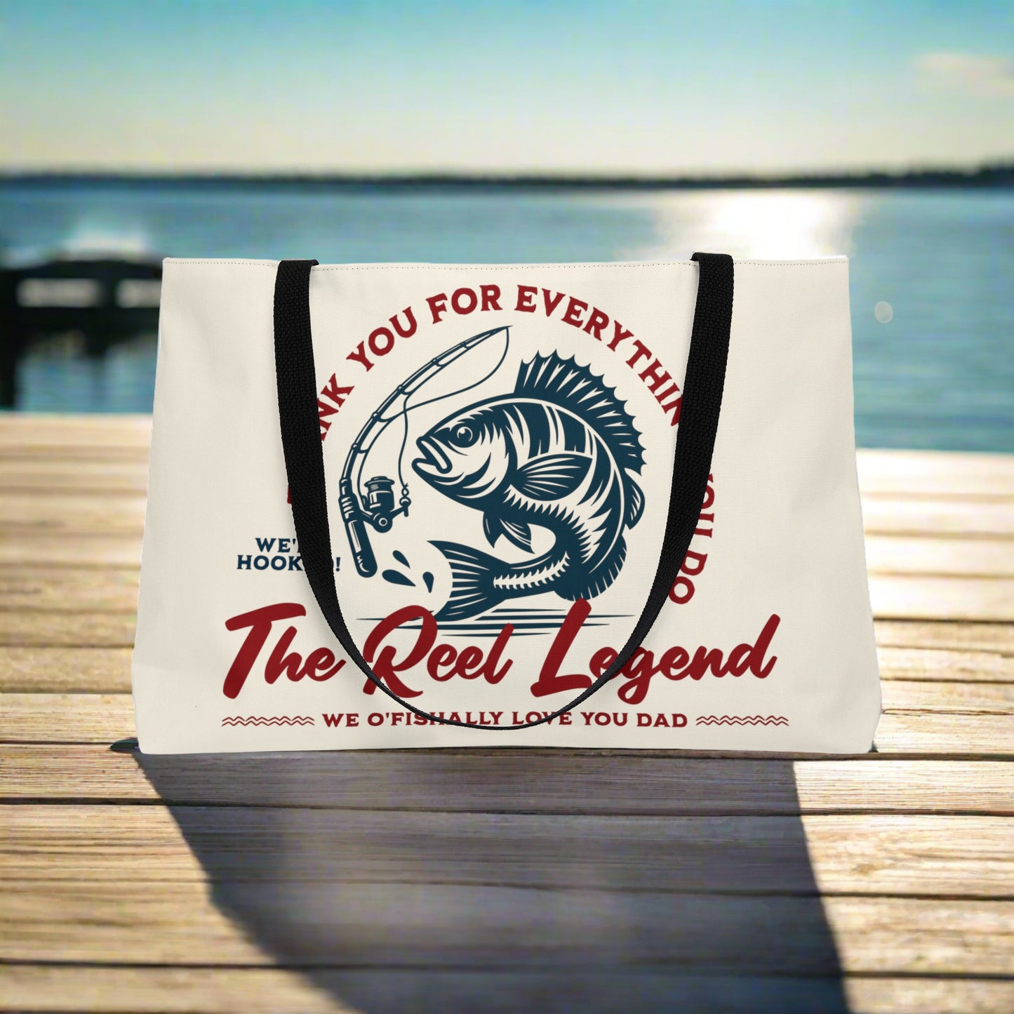 The Reel Legend Weekender Tote Bag