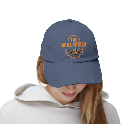 THE GRILL FATHER Distressed Cap