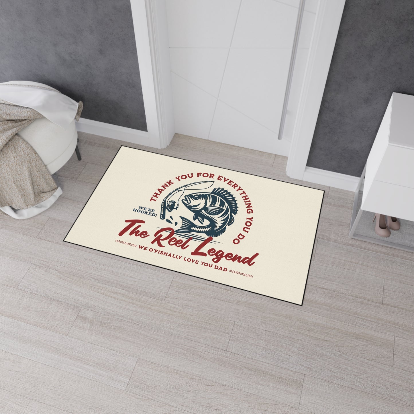 The Reel Legend - Heavy Duty Floor Mat