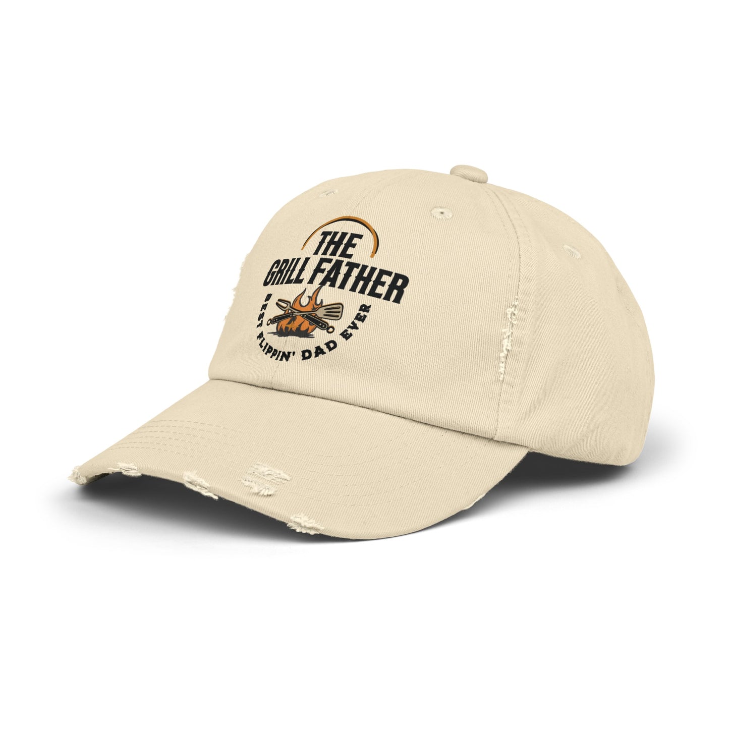 THE GRILL FATHER Distressed Cap