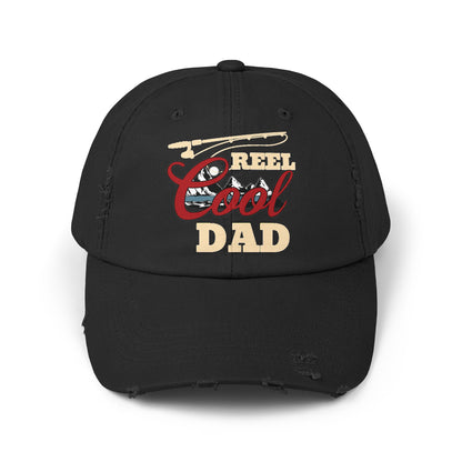 REEL COOL DAD Distressed Cap