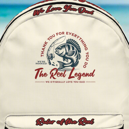 The Reel Legend Backpack [Personalized Name]