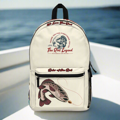 The Reel Legend Backpack [Personalized Name]